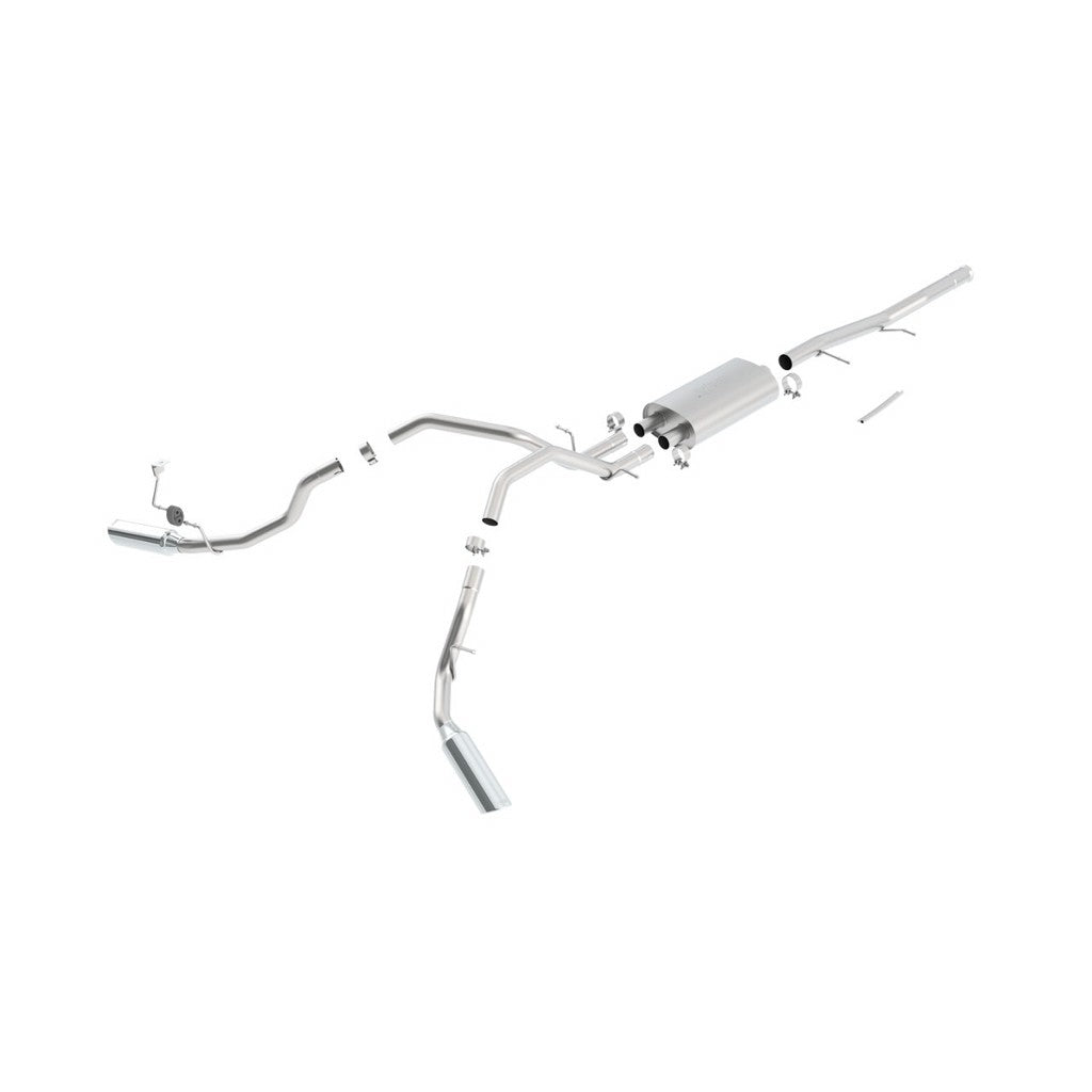 BORLA 140341 Cat Back SILV/SIERRA 1500 '09 4.8L/5.3L Photo-0 