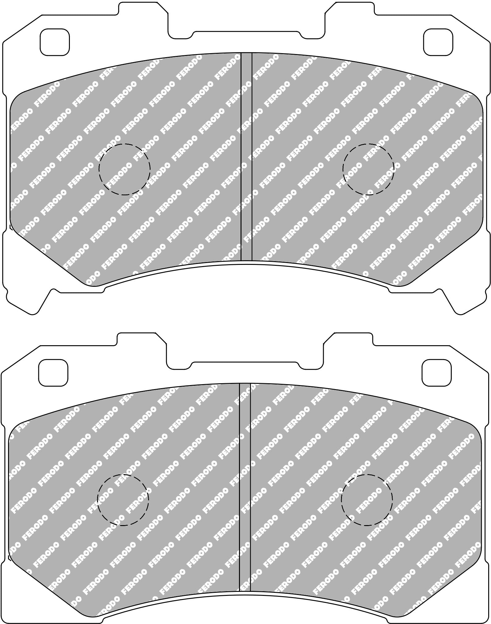 FERODO FCP5261H Front Brake Pads DS2500 for TOYOTA GR Yaris (GXPA16) / GR Corolla (E210) Photo-0 