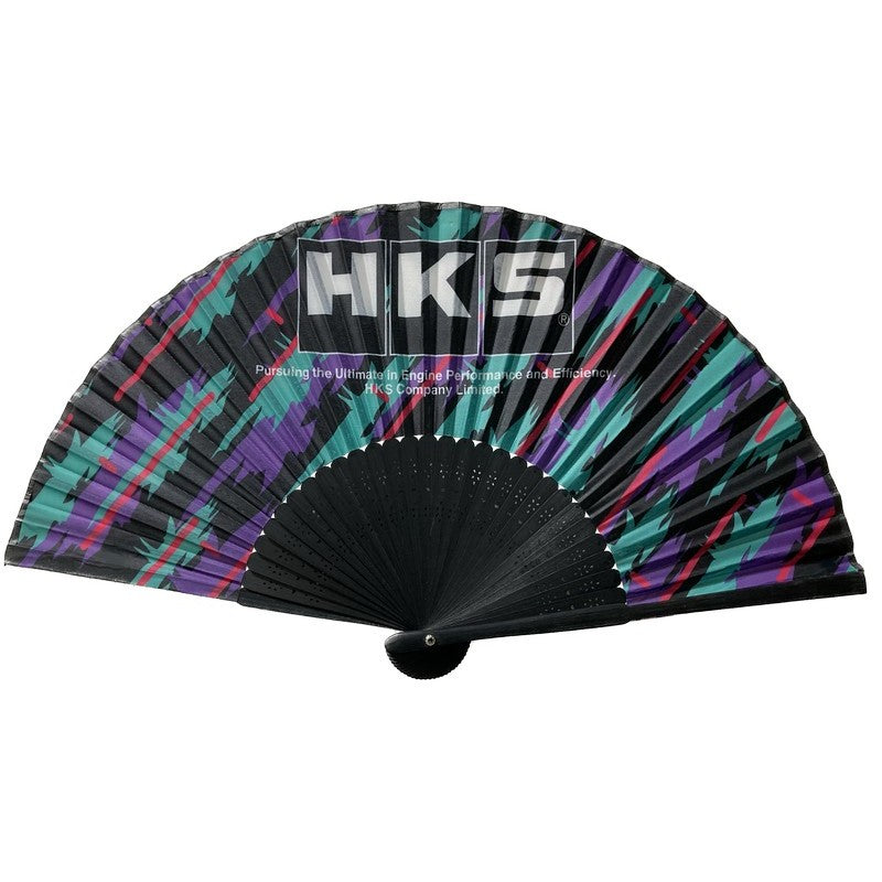 HKS 51007-AK597 Folding Fan Oil Color Photo-0 