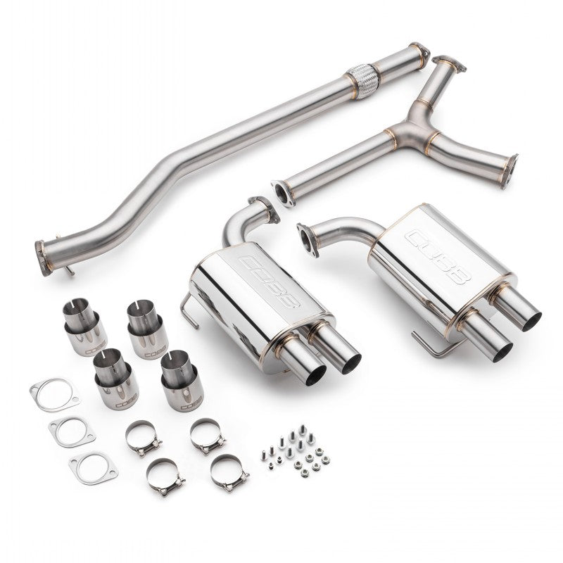 COBB 516100 Exhaust System SS 3" CAT-BACK for SUBARU WRX 2022- Photo-0 