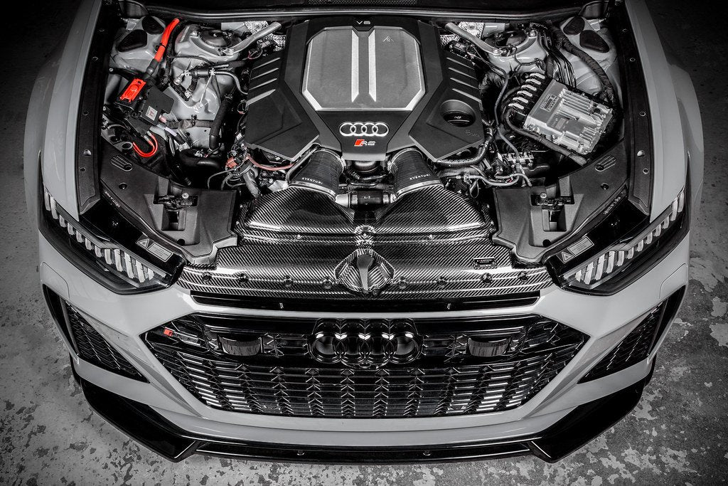 EVENTURI EVE-C8RS6-CFM-INT Black Carbon intake Matte AUDI C8 RS6 RS7 Photo-1 