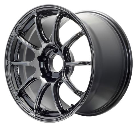 ADVAN YAZ8I50MHB Wheel V1868 RZII 18X9.0 ET50 5-112 RACING HYPER BLACK & RING Photo-0 