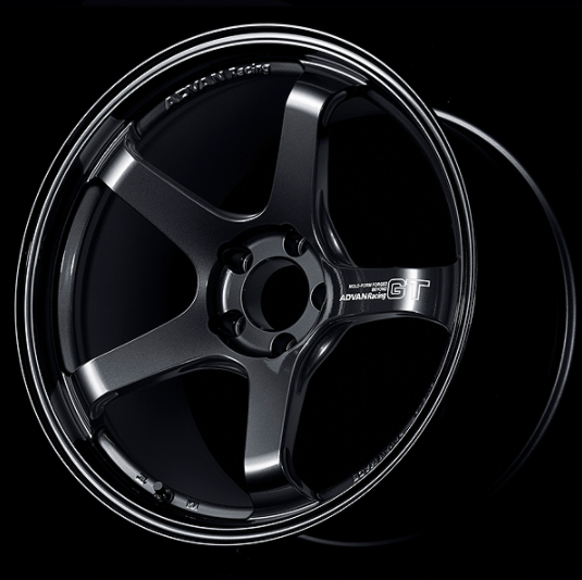 ADVAN YAQB9I22WTB Wheel V4681 GT BEYOND 19X9.0 ET22 5-120 RACING TITANIUM BLACK Photo-0 