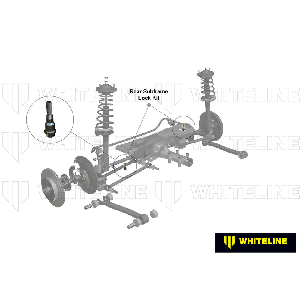 WHITELINE KSB750 Subframe Lock Out Kit Photo-1 
