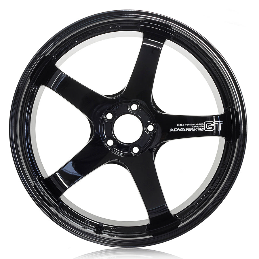 ADVAN YAQ9I25M9P Wheel V3876 GT Premium 19X9.0 ET25 5-112 RACING GLOSS BLACK Photo-0 