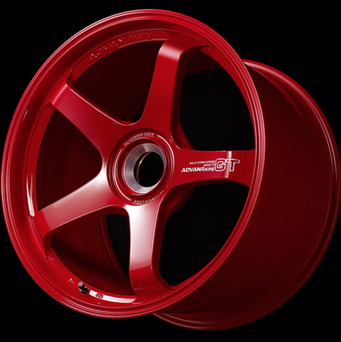 ADVAN YAQ9J45ICRP Wheel V4777 GT PV 19X9.5 ET45 CL-CL RACING CANDY RED Photo-0 