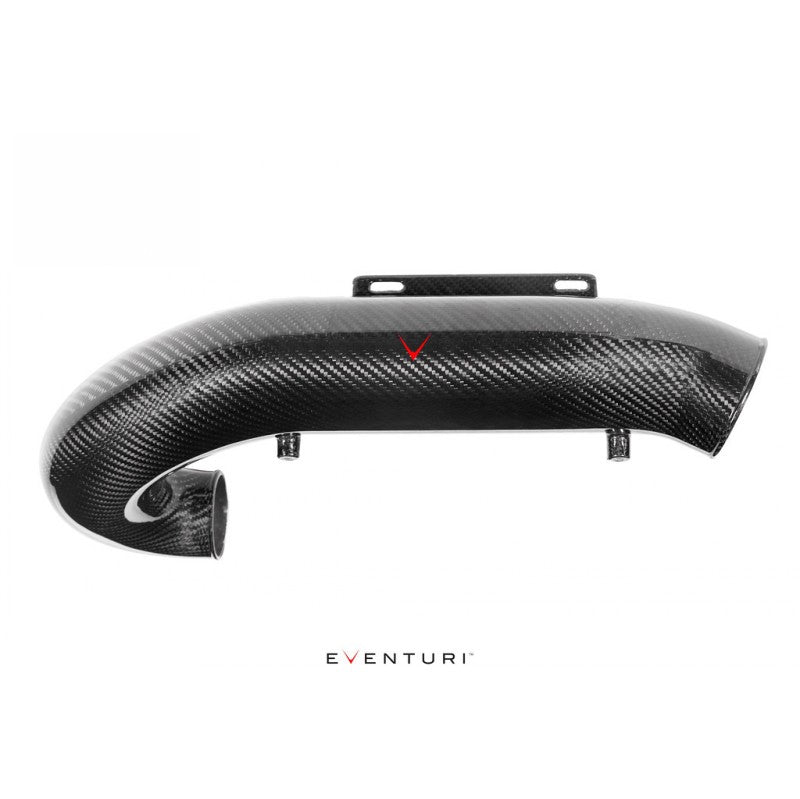 EVENTURI EVE-FK8V3-CF-CHG Turbo Tube V3 (Carbon) for HONDA Civic Type R (FK8) 2017-2021 Photo-1 