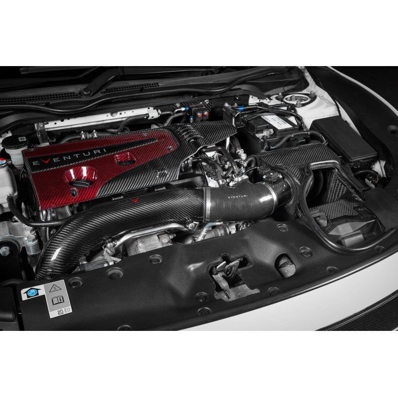 EVENTURI EVE-FK8V3-CF-CHG Turbo Tube V3 (Carbon) for HONDA Civic Type R (FK8) 2017-2021 Photo-9 