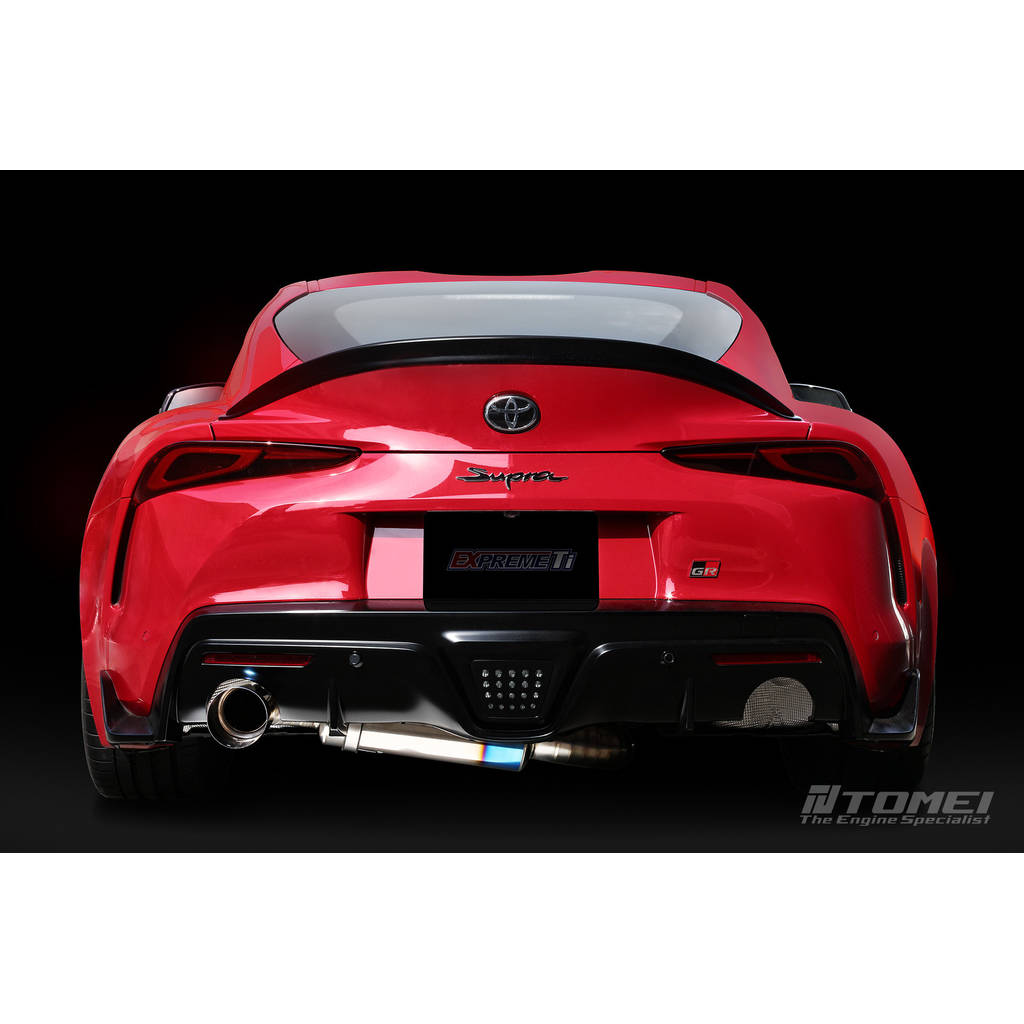 TOMEI TB6090-TY06A Full Titanium Muffler Kit Expreme Ti for TOYOTA GR Supra 3.0 (A90 / A91) Photo-2 