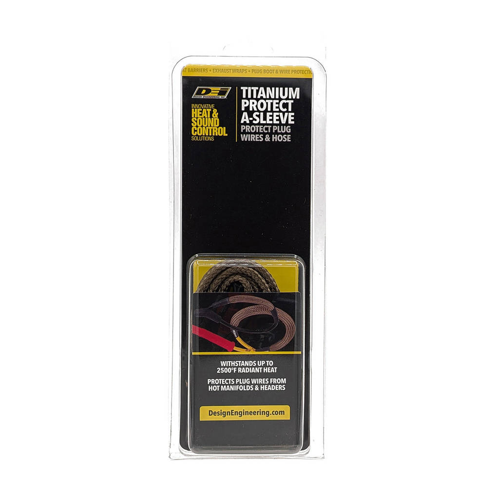 DEI 010065 Protect-A-Sleeve 1/2" ID x 4ft - Titanium - (Smaller Retail Package) Photo-1 