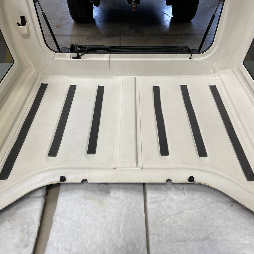 DEI 050287 Sound Deadening HeadLiner & Window Kit JK - 2011-18 - 2-Dr - 6-pc Original Finish - White Photo-1 