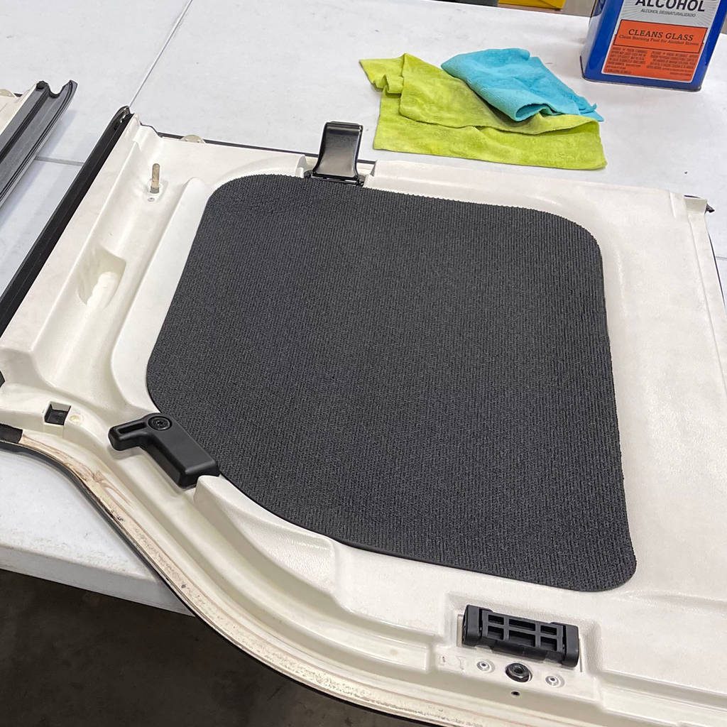 DEI 050287 Sound Deadening HeadLiner & Window Kit JK - 2011-18 - 2-Dr - 6-pc Original Finish - White Photo-3 