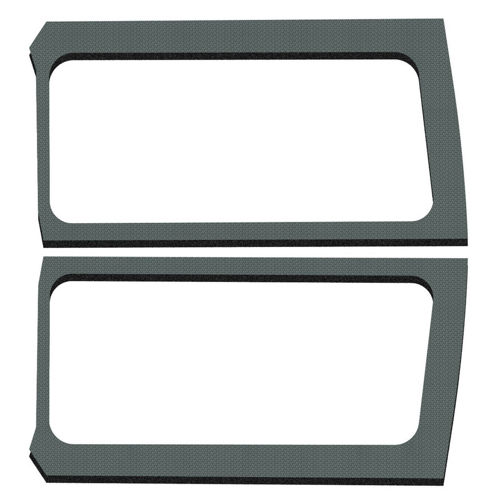 DEI 050269 Sound Deadening Side Window Kit JL Sound Deadening Side Window Kit - 2019-UP 2-pc Orig. Finish - 2 Dr Gray Photo-0 
