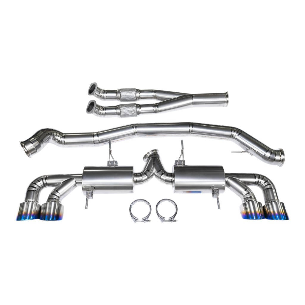 AMS ALP.07.05.0007-1 Exhaust System (Titanium / 102mm) for NISSAN G-TR (R35) Photo-0 