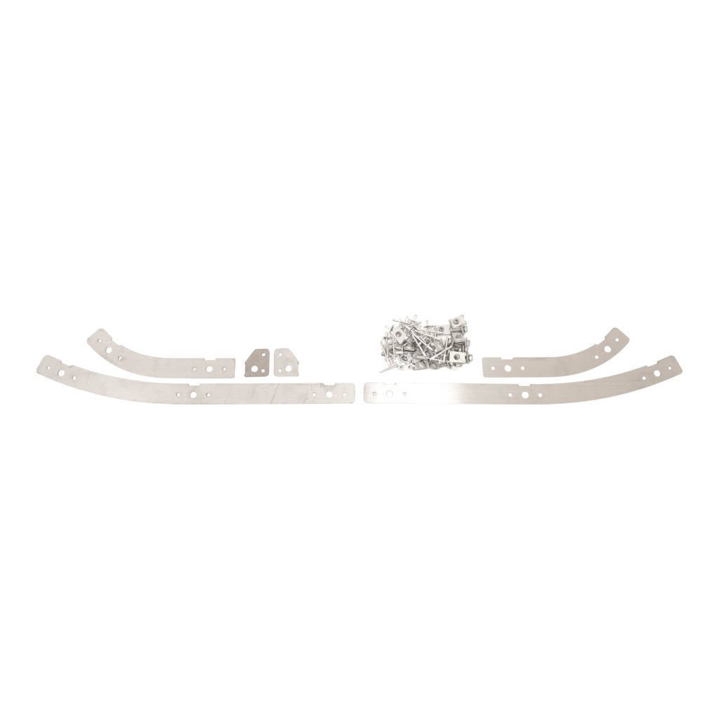 AMS ALP.07.06.0002-1 Front Bumper Repair Kit for NISSAN GT-R (R35) 2009-2016 (Does Not Fit NISMO) Photo-3 