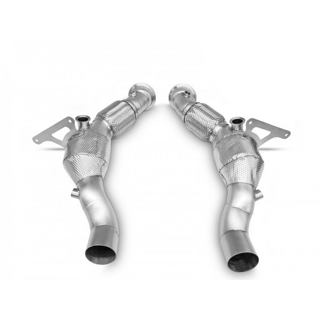 TUBI STYLE TSFEF8TC19.303.A FERRARI F12 MUFFLERS KIT W VALVE Photo-0 