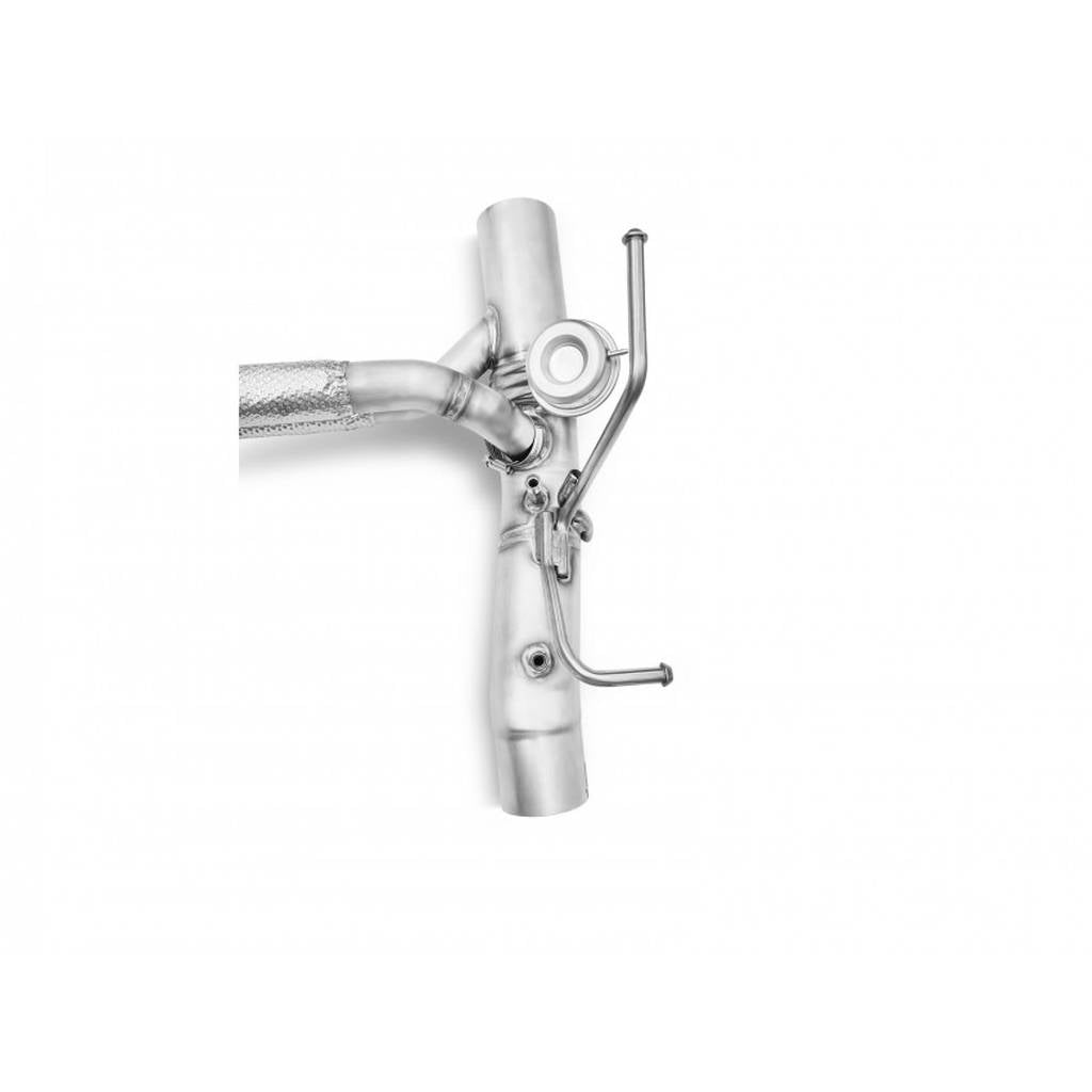 TUBI STYLE TSFEF8TC19.000.AV Muffers Kit with Valve for FERRARI F8 Tributo 2019-2023 / F8 SPIDER 2020-2023 Photo-4 