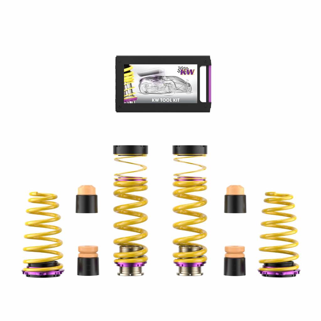 KW 25371090 Coilover Spring Kit PORSCHE 911; (992) 04/20- kW 427-478 FA 5-20 RA 10-30 Photo-0 