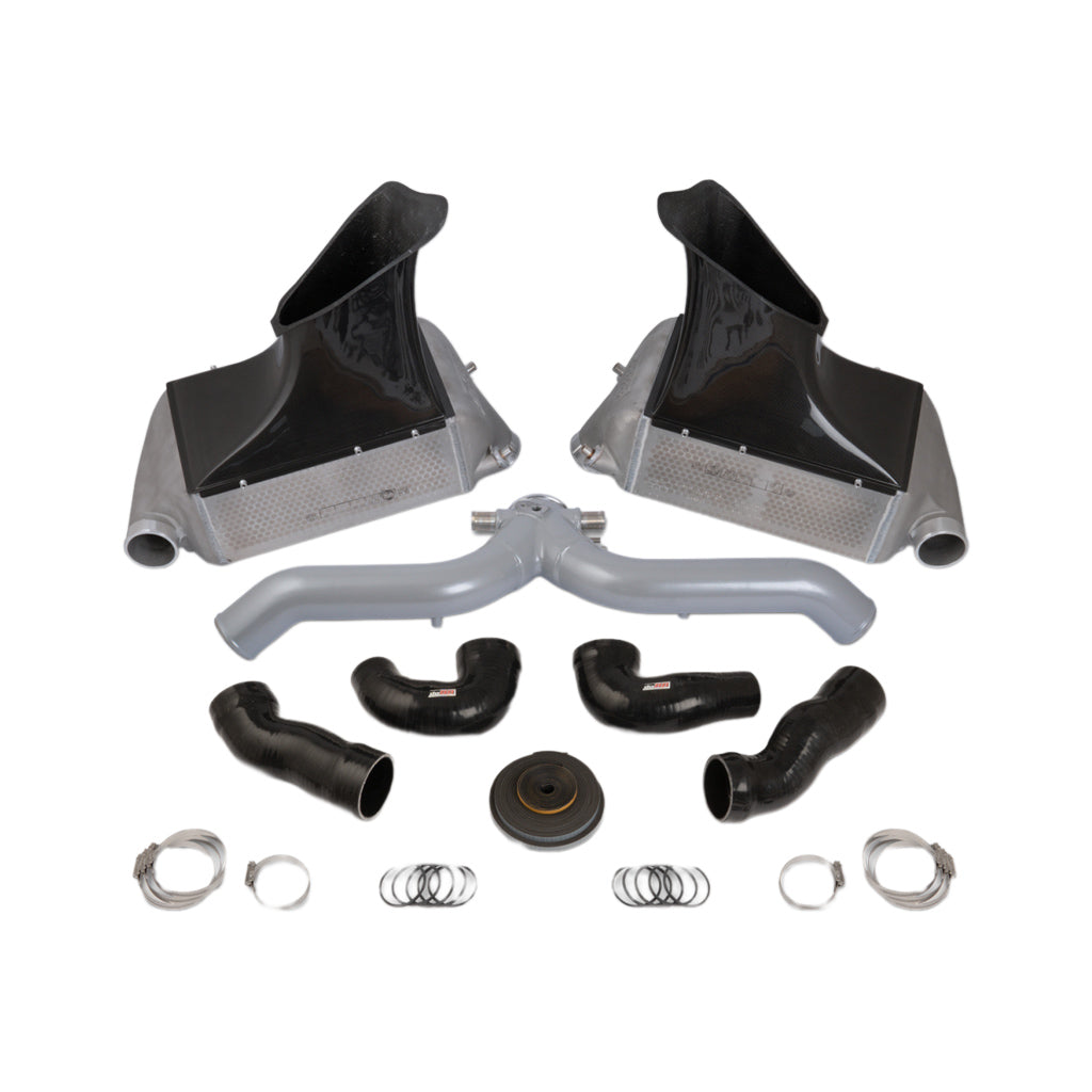DO88 BIG-130SI BigPack Porsche 997.2 Turbo Silver Pipe Photo-0 
