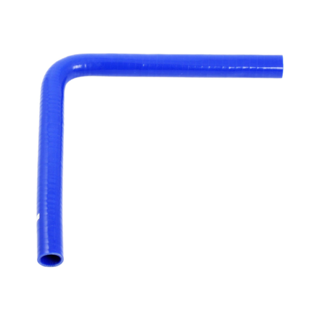 DO88 BLB90G38 Silicone Hose Blue 90 degree long leg 1,5'' (38mm) Photo-0 