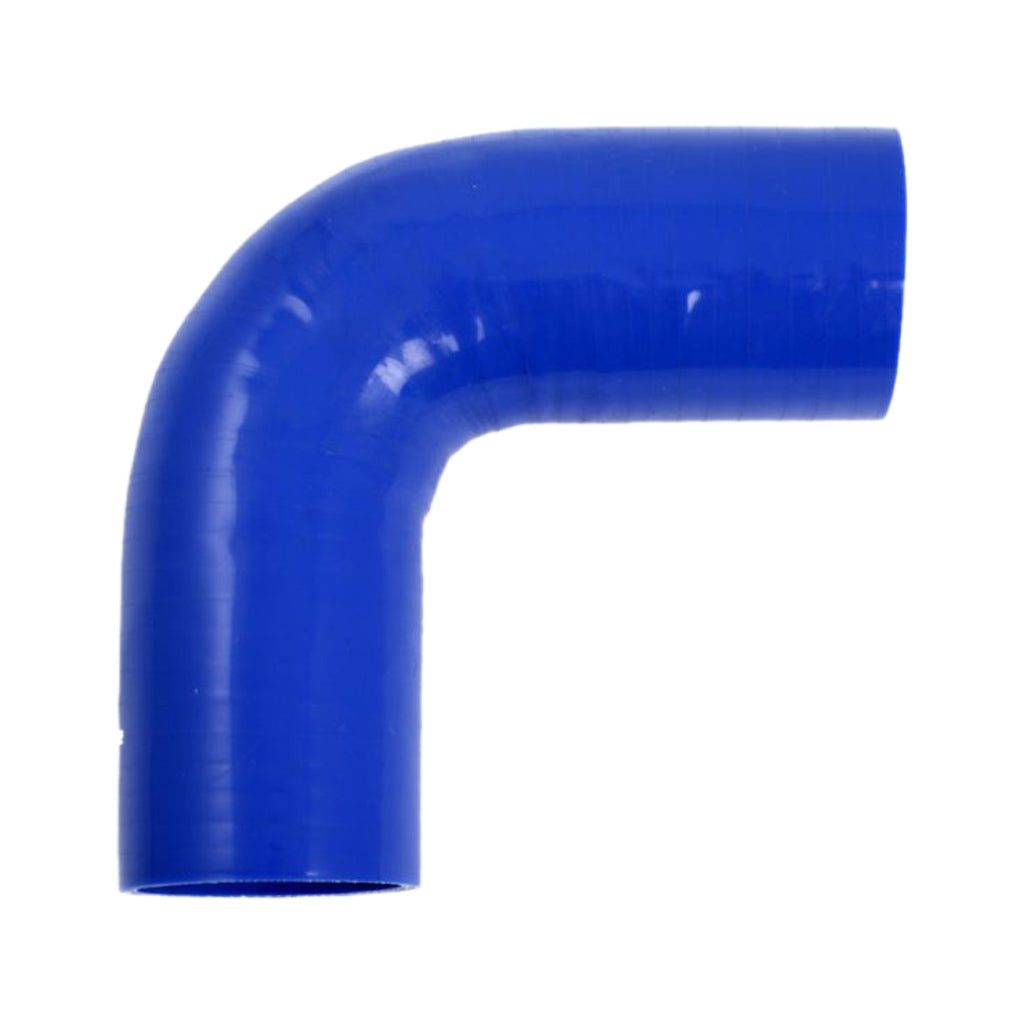 DO88 B90G73 Silicone Hose Blue 90 degree 2,875'' (73mm) Photo-0 