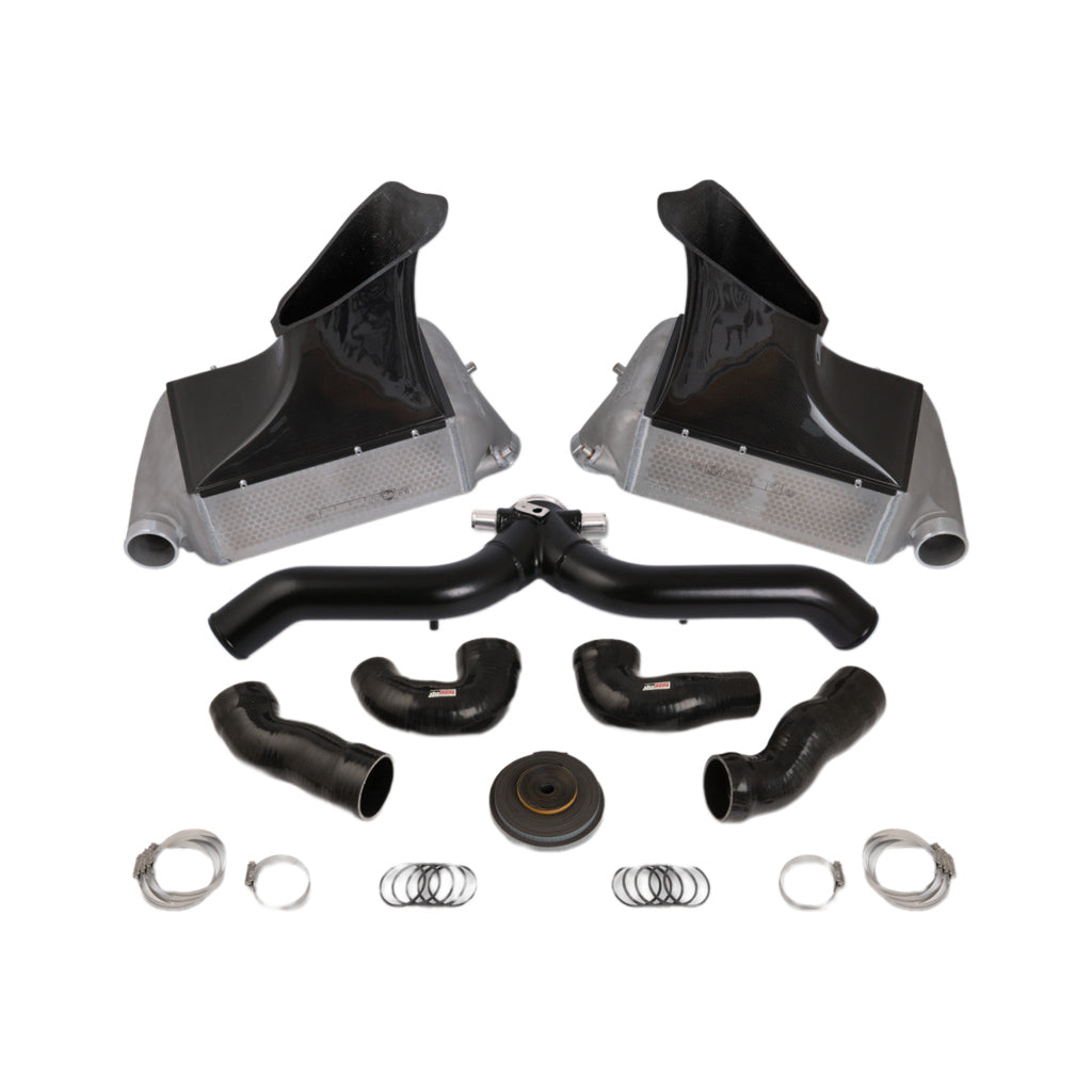 DO88 BIG-130SV BigPack Porsche 997.2 Turbo Black Pipe Photo-0 