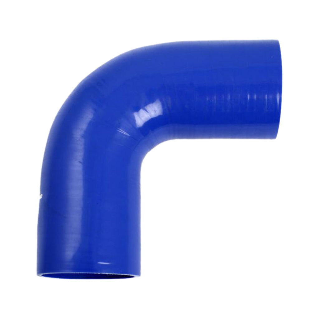 DO88 B90G89 Silicone Hose Blue 90 degree 3,5'' (89mm) Photo-0 