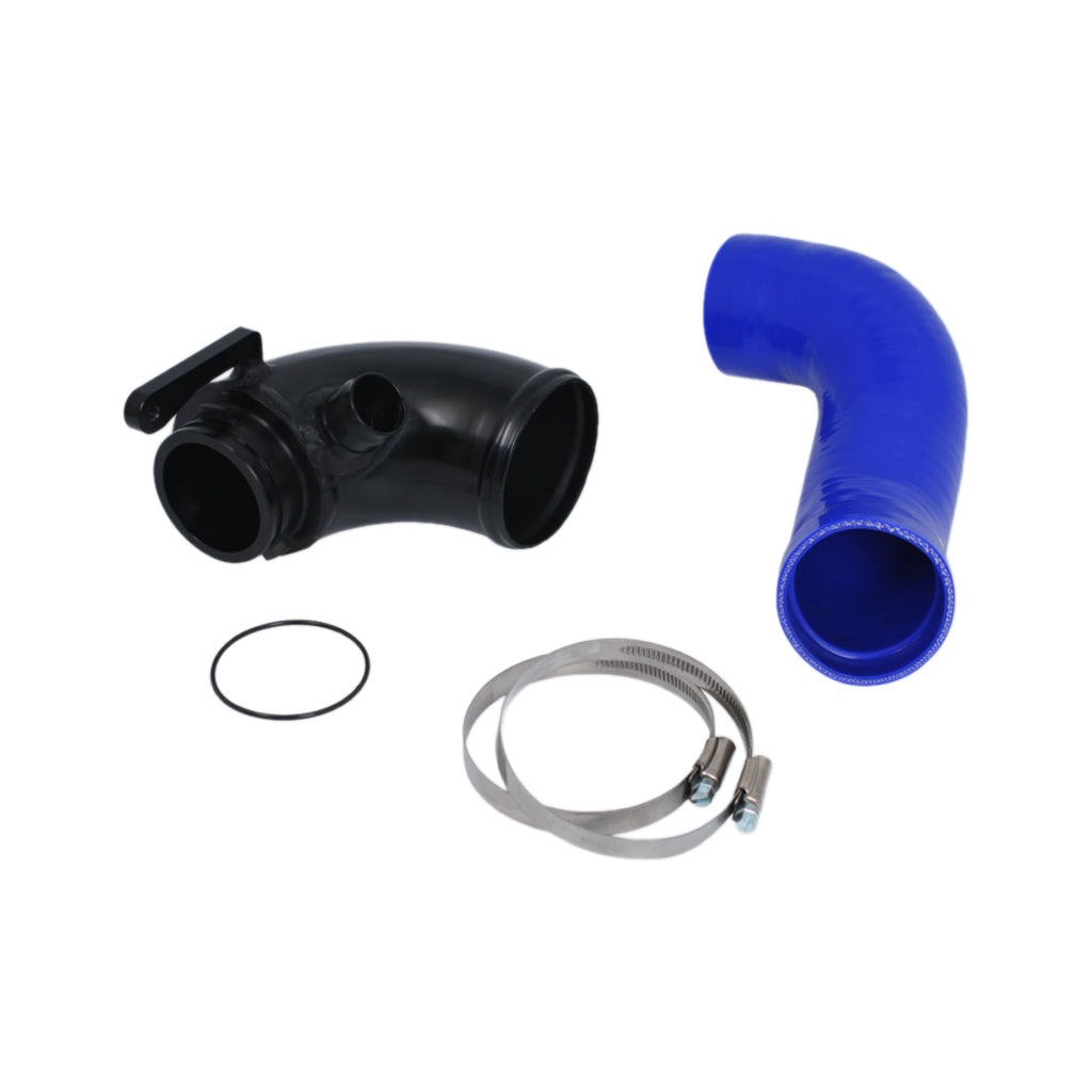 DO88 IR-130B-53-OEM VAG 1.8/2.0 TSI (MQB) Turbo inletpipe, Blue hose, Hybrid Turbo, OEM Airbox Photo-0 