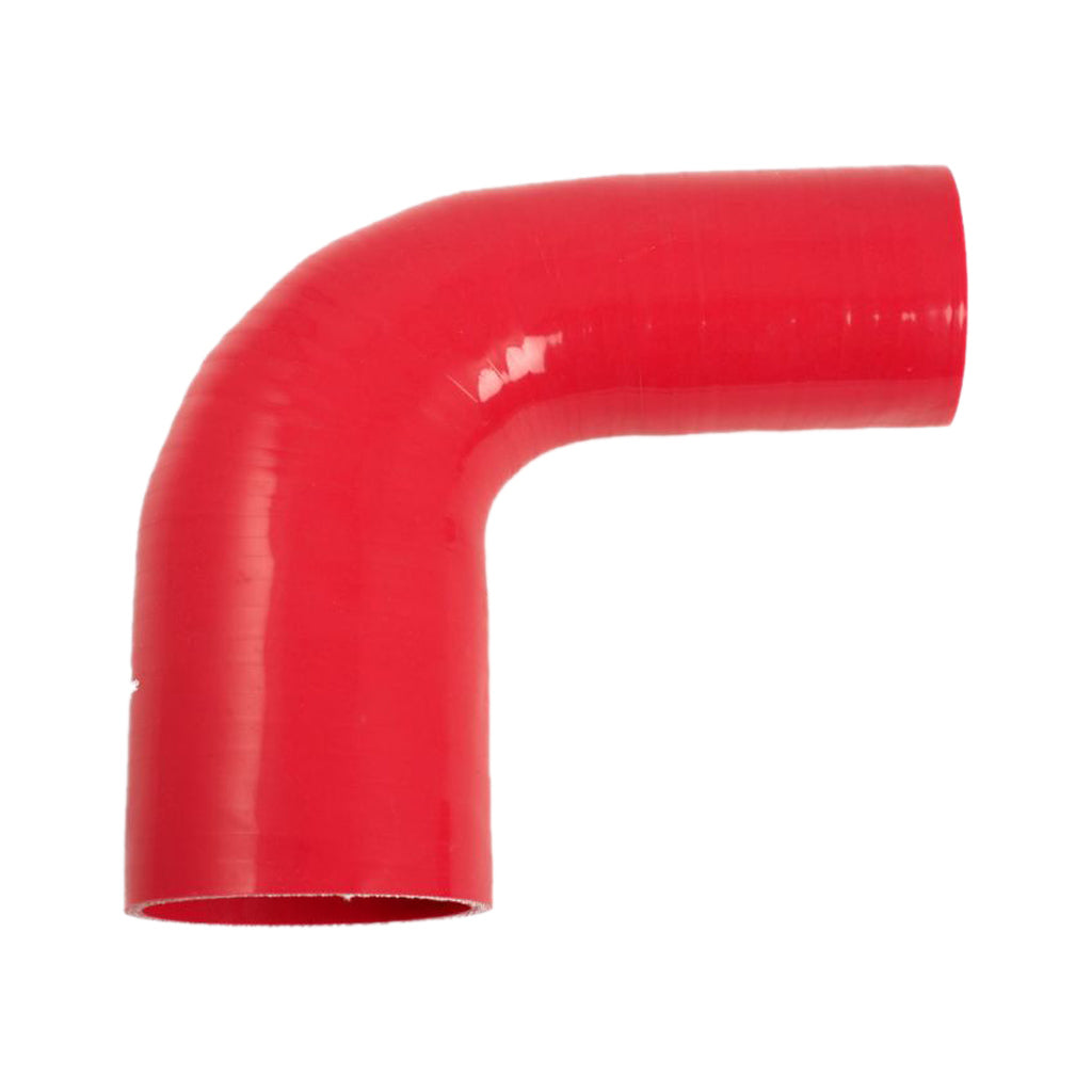 DO88 RBR90G76-102 Silicone Hose Red 90 degree 3 - 4'' (76 - 102mm) Photo-0 
