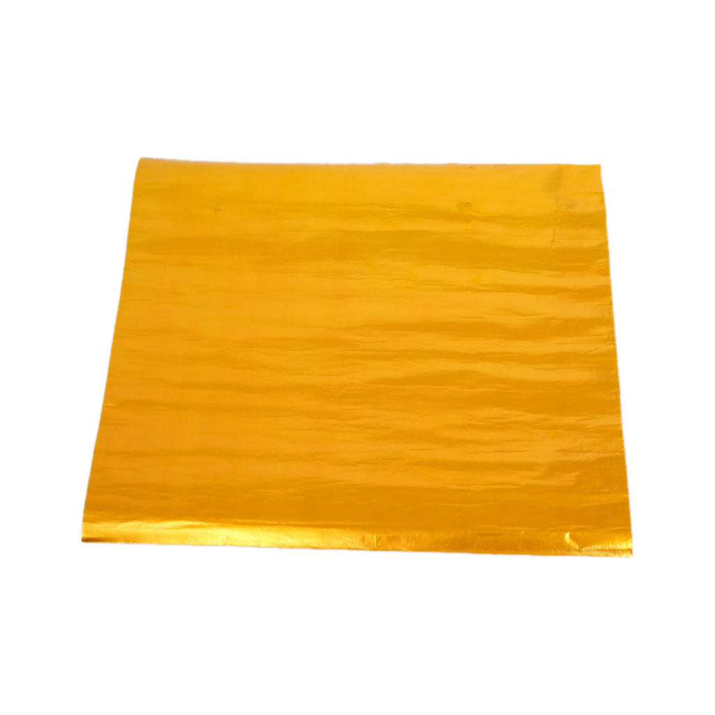 DO88 VS-M-50x50 Heat insulating mat adhesive gold 50x50cm Photo-0 