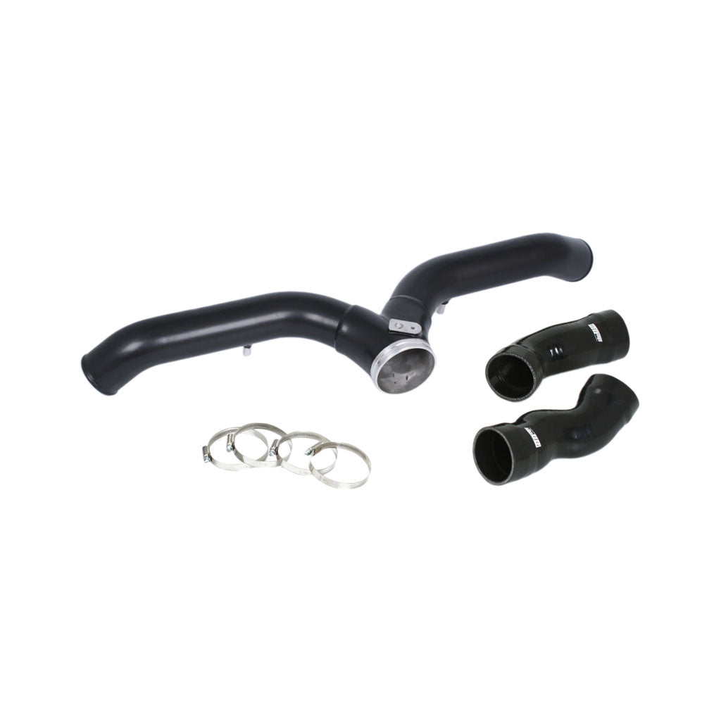 DO88 TR-140SV-ICM200 Porsche 997.1 Turbo Y-Pipe, Black for ICM-200 do88 IC Photo-0 