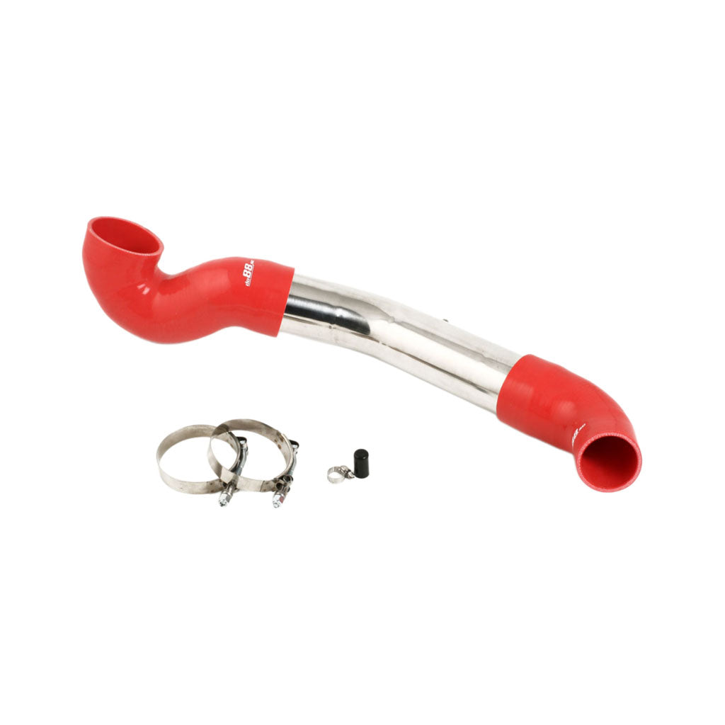 DO88 TR-X70R-UD-R Volvo S60R V70R 04-07 Lower Intercooler pipe, Red Photo-0 