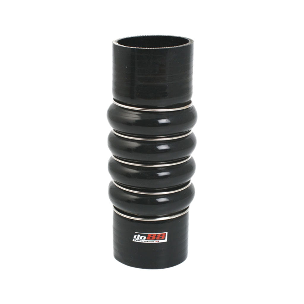 DO88 SCAC63 Silicone Hose Black 4-Humps 2,5'' (63mm) Photo-0 