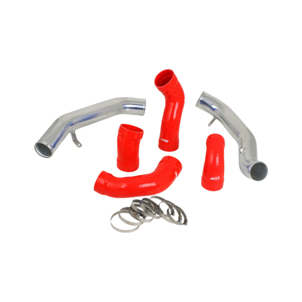 DO88 TR-160-R Volvo S60 V60 XC60 V70 XC70 S80 3.0L T6 Pressure pipes with Red hoses Photo-0 