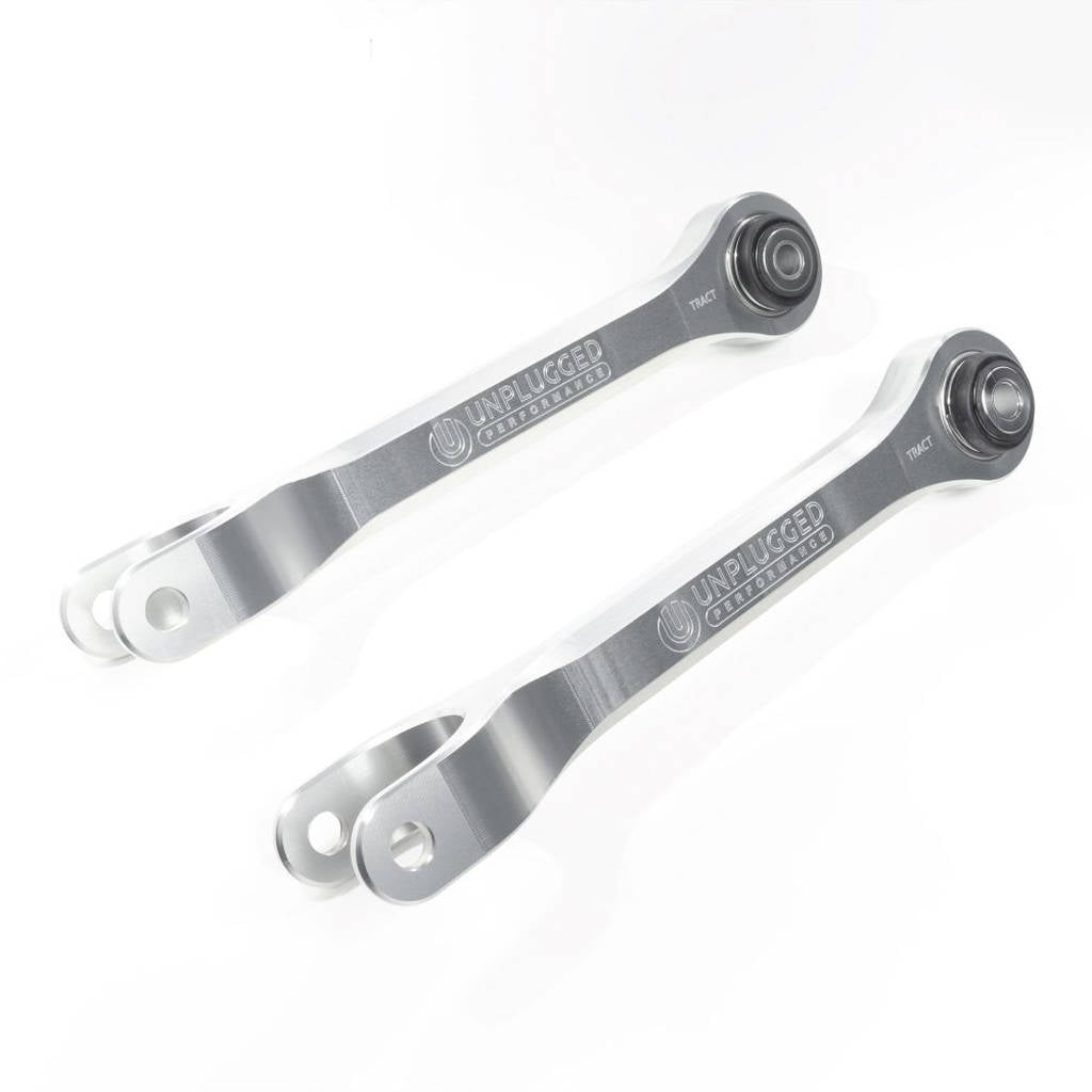 UNPLUGGED PERFORMANCE UP-M3MY-316-1.1 Billet Rear Trailing Arm Set (Lower Aft Link) for TESLA Model 3 / Model Y 2017-2023 Photo-5 