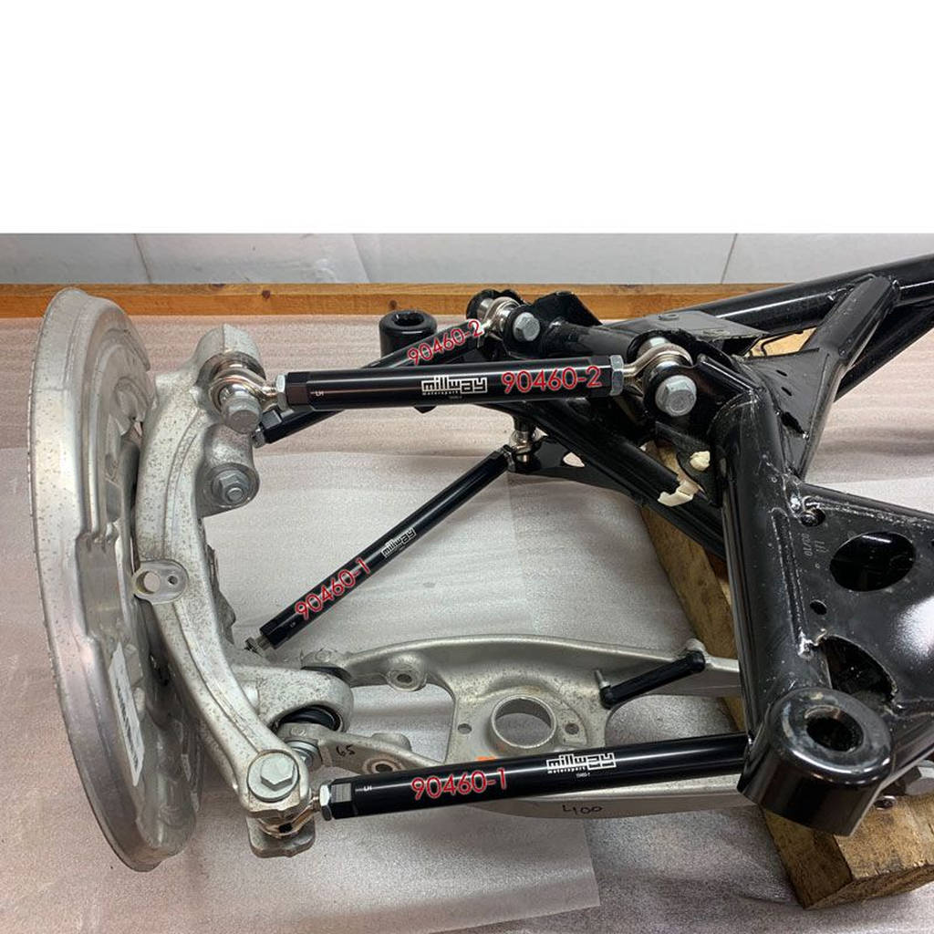MILLWAY 90460-2 Rear Upper Control Arms (Camber Links) for BMW M2 (F87) / M3 (F80) / M4 (F82) Photo-2 