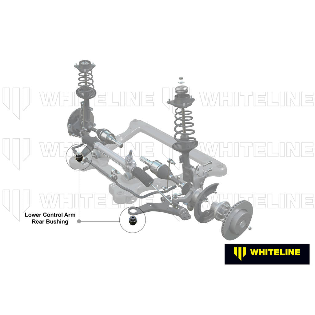 WHITELINE KCA511 Front Lower Inner Rear Bushings Offset Caster/Anti Lift for Toyota GR Corolla Awd Photo-1 