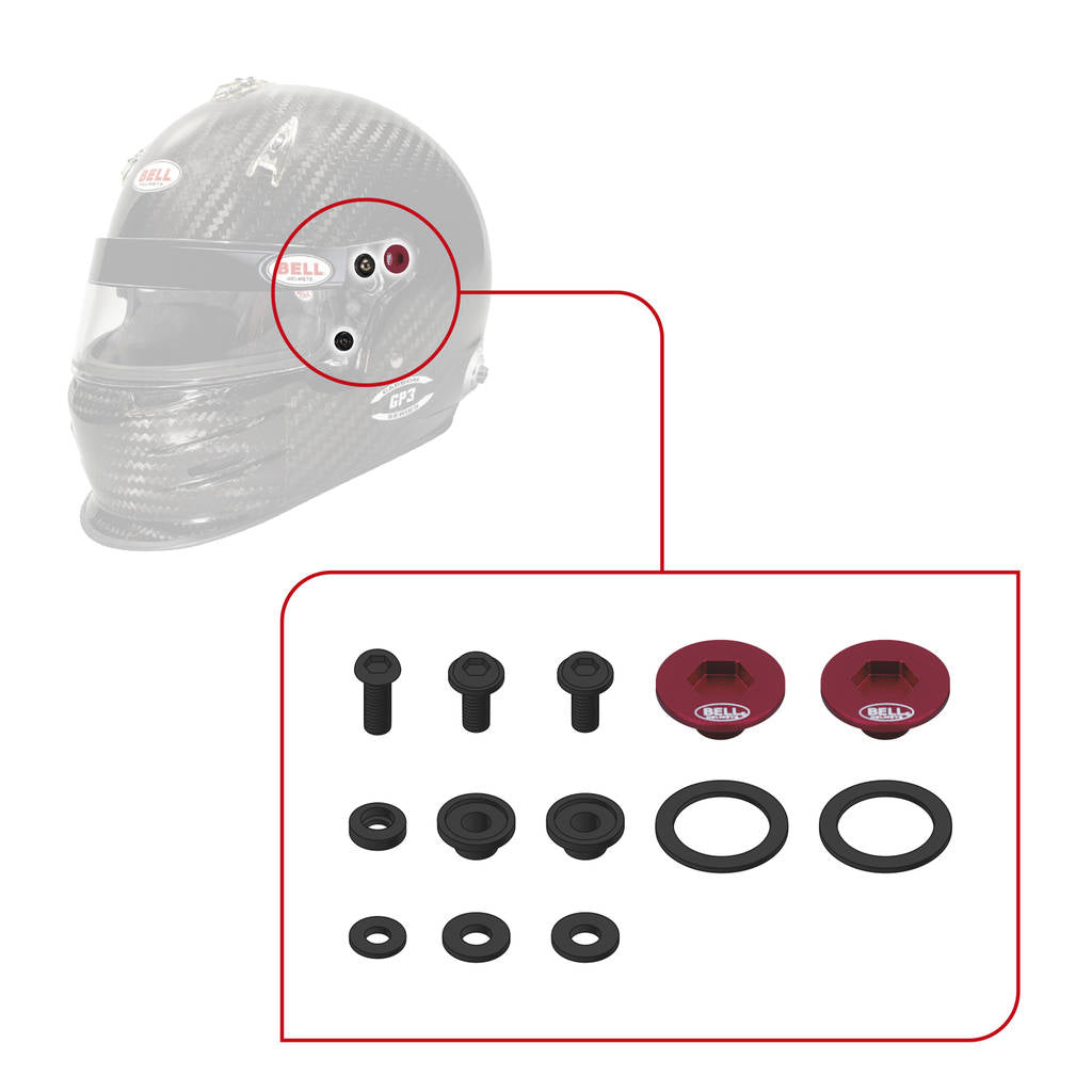 BELL 2020006 SV (SE03/SE05) Pivot kit & Screws, purple Photo-16 