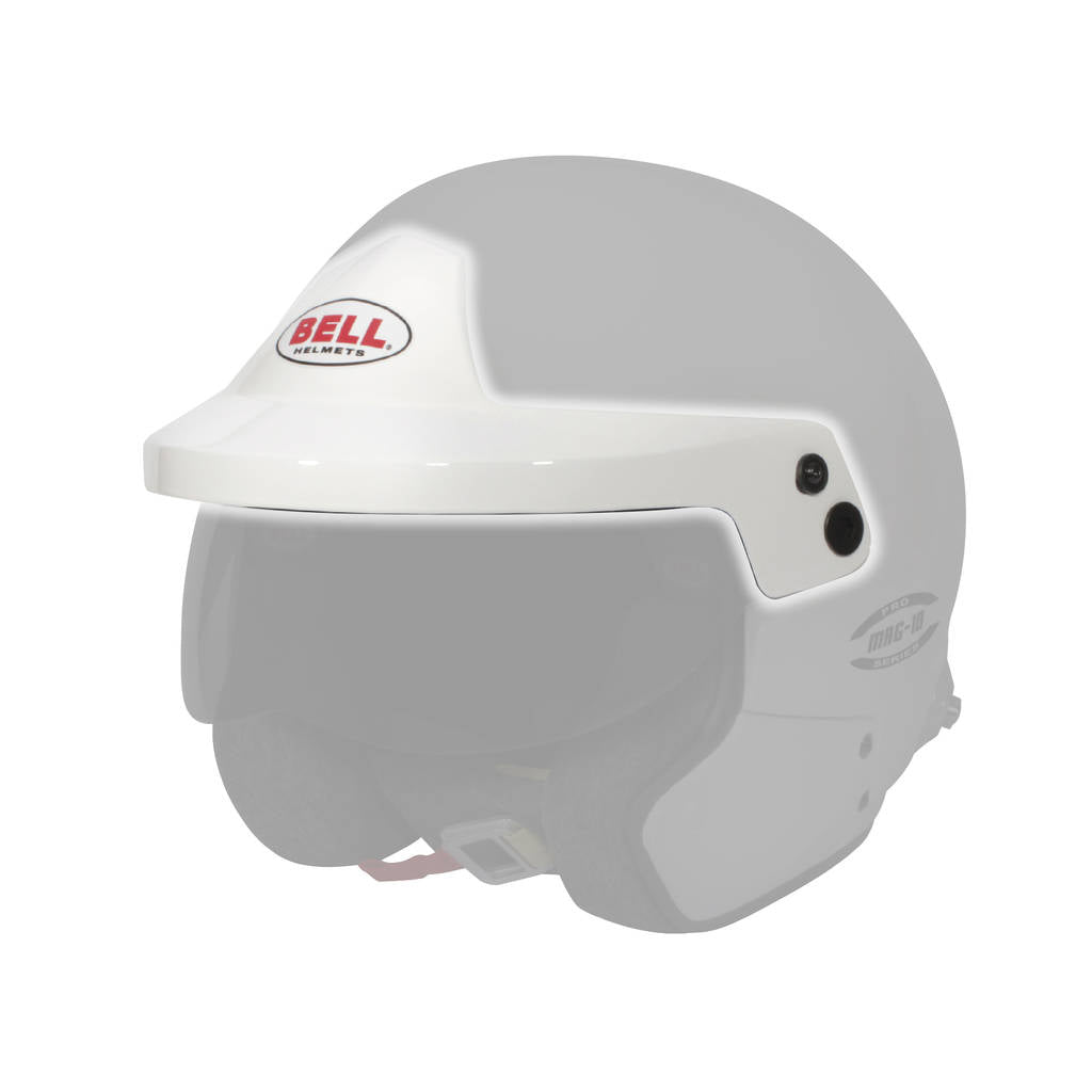 BELL 2040132 Peak kit for MAG-10/MAG-10 RALLY helmet, white Photo-1 