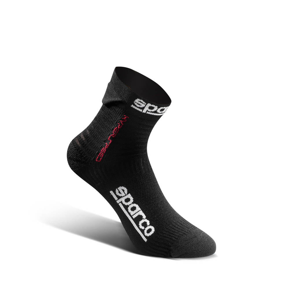 SPARCO 01290NR4445 Driving socks HYPERSPEED, black, size 44/45 Photo-0 