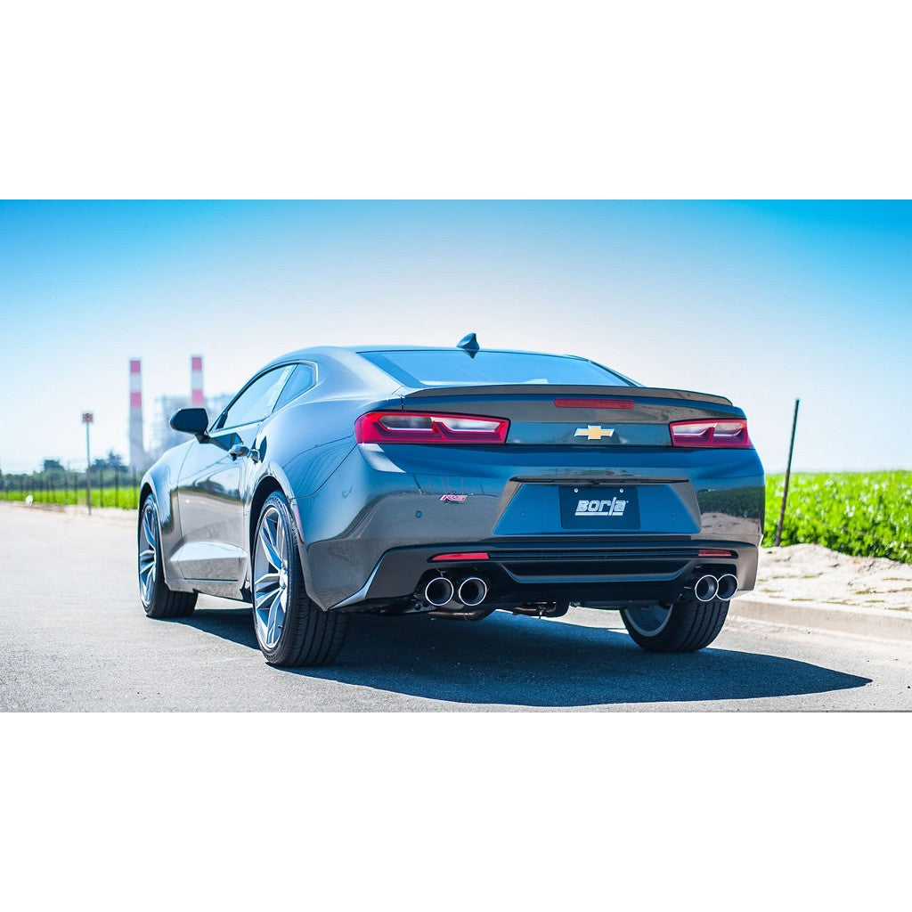 BORLA 11930 Axle-Back System CAMARO LT '16-'21 3.6L V6 AT/MT RWD Photo-1 