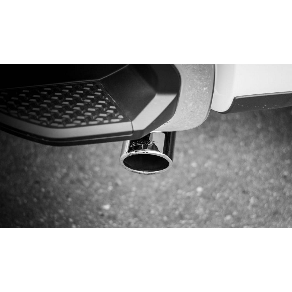 BORLA 140794 Cat-Back™ System SILV/ SIERRA 1500 '19-'21 5.3L/ 4.3L V6 V8 AT 2&4WD 4 DR EC STB (78.8") CC SB (69.3) WB 147.4" Photo-2 