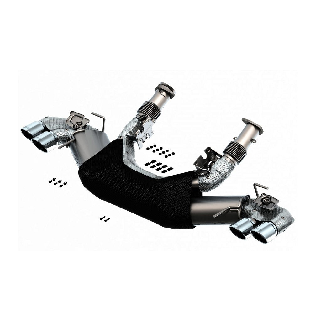 BORLA 140838 Cat-Back™ System CORVETTE C8 '20-'21 6.2L V8 AT RWD Photo-0 