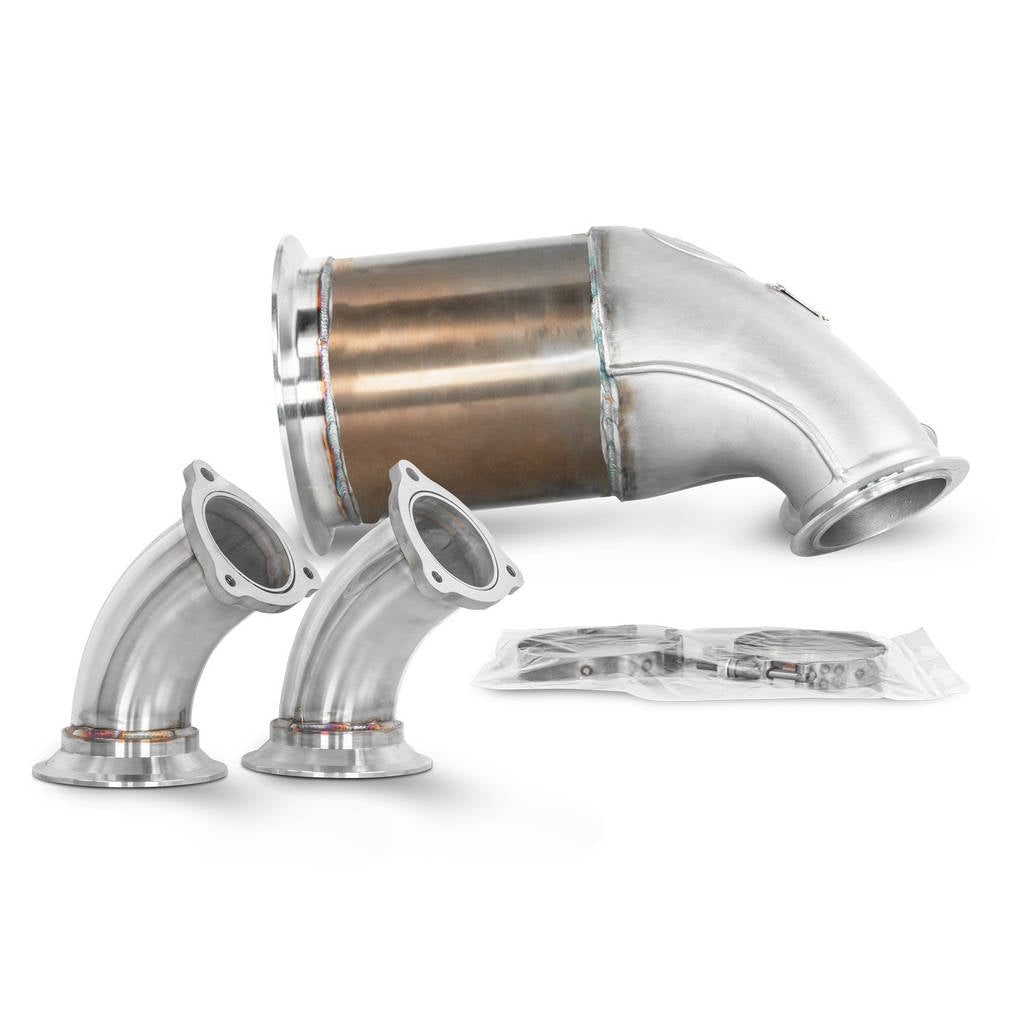 WAGNER TUNING 500001031 Downpipe Kit for AUDI S4 B9 / S5 F5 300CPSI EU6 Photo-0 
