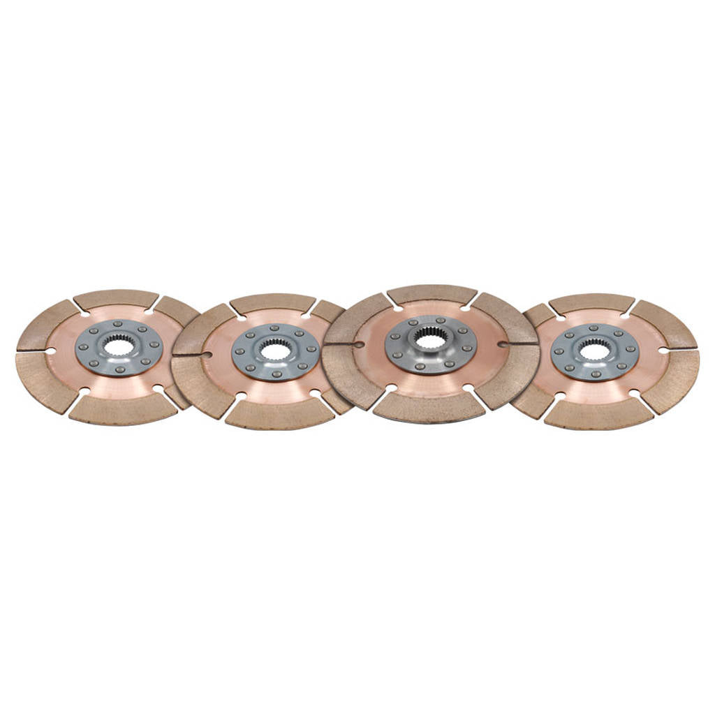 TILTON 64185-4-VRRR-36 DISC PACK, METAL, 7.25", 8 RVT, 4 PL, 1-5/32X26 Photo-0 