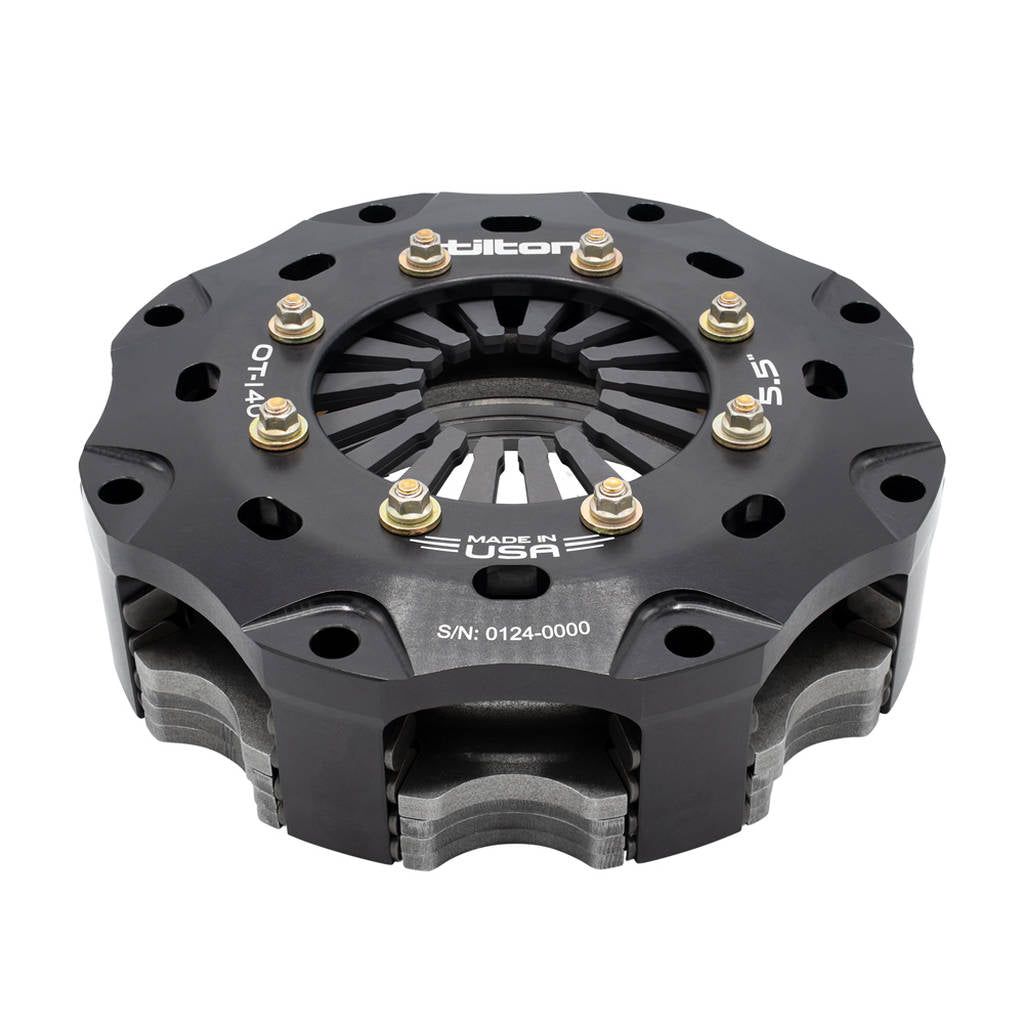 TILTON 67-014HG CLUTCH, METAL, 5.5", 4 PL, HR, GRAY, POT Photo-0 