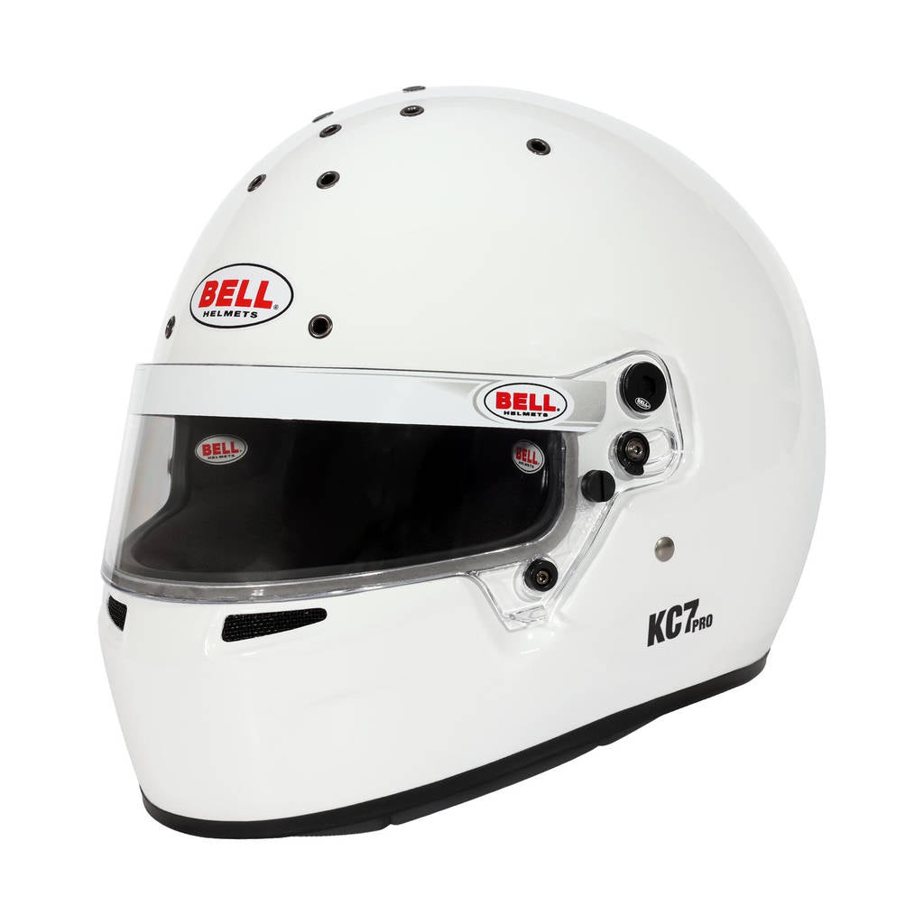 BELL 1311004 Karting helmet KC7-CMR (CIK, CMR2016), white, size 55 Photo-0 