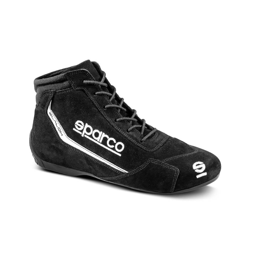 SPARCO 00129538NR Racing shoes SLALOM 2022, FIA 8856-2018, black, size 38 Photo-0 