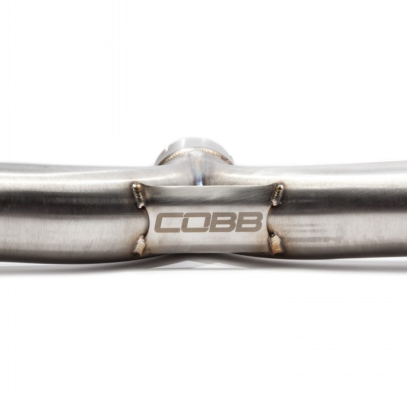 COBB 5V4100 Cat-Back Exhaust Systems STAINLESS STEEL for VOLKSWAGEN Golf GTI (MK8) 2022- Photo-3 