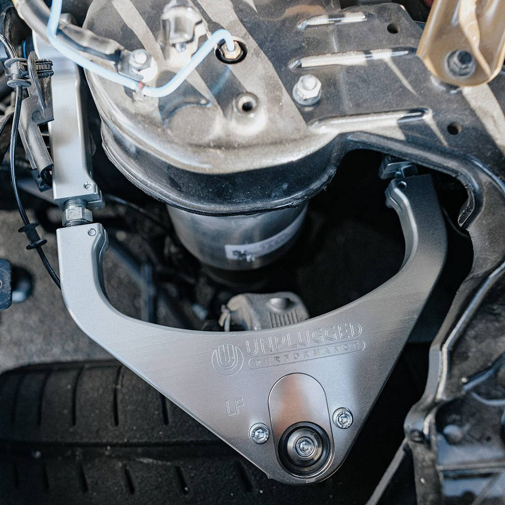 UNPLUGGED PERFORMANCE UP-MS2-102-1.1 Billet Adjustable Front Upper Control Arm Set-Ultimate Edition (FUCA) (Fits Model S 2021+) for TESLA Model S2 2021+ Photo-12 